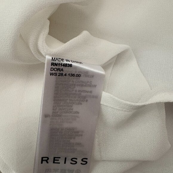 REISS Dora Pleated Midi Skirt, Size 2 - Picture 11 of 12